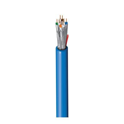Belden 10GX Category 6A Enhanced Cable, 4 Pair, U/FTP, LSZH Indoor CPR Dca, 500MT ,Blue