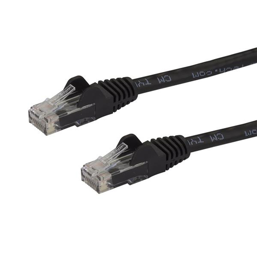 10M BLACK SNAGLESS CAT6 UTP PAT CABLE - ETL VERIFIED
