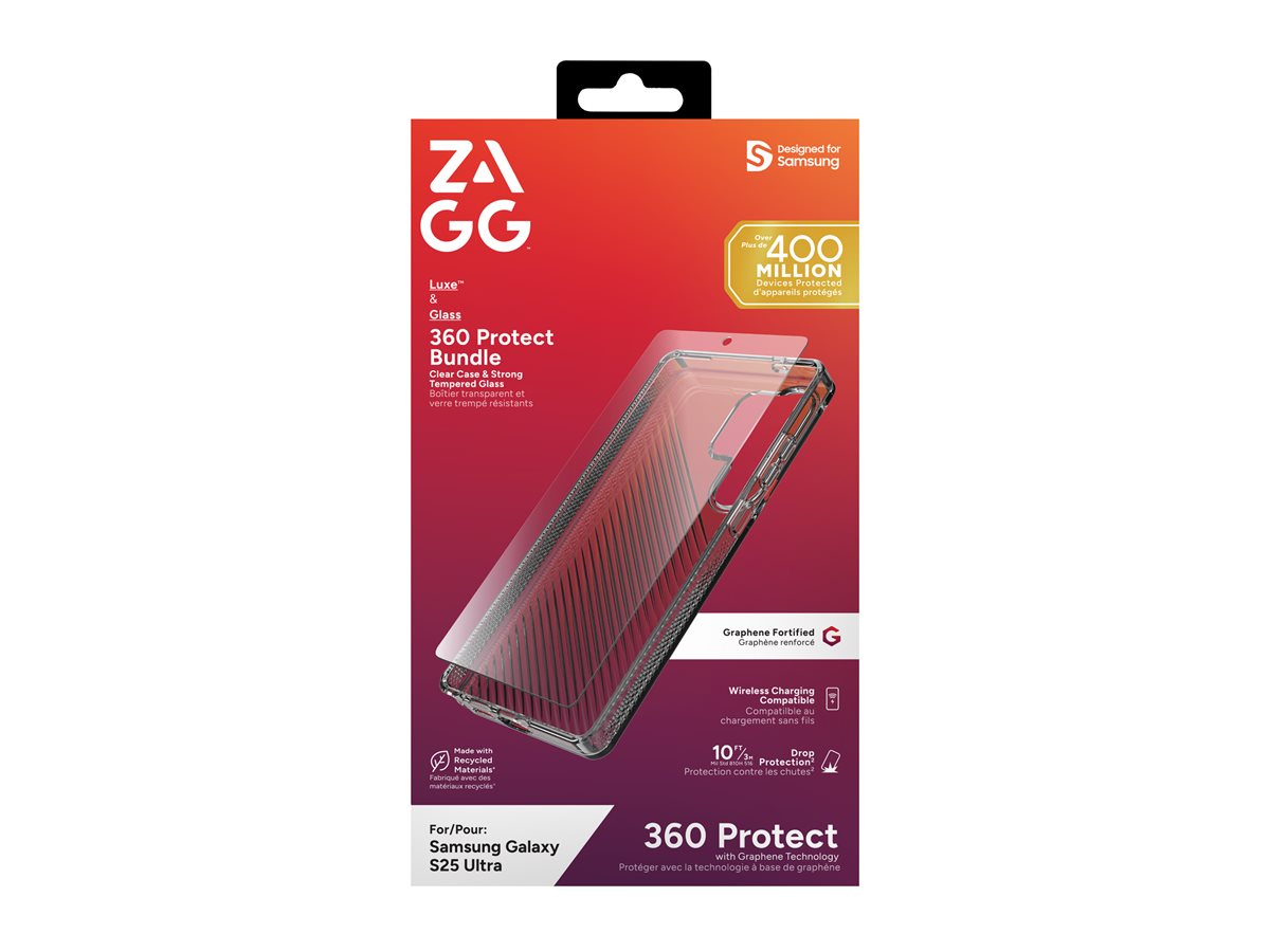 ZAGG Bundle Luxe/Glass Samsung Galaxy S25 Ultra Clear