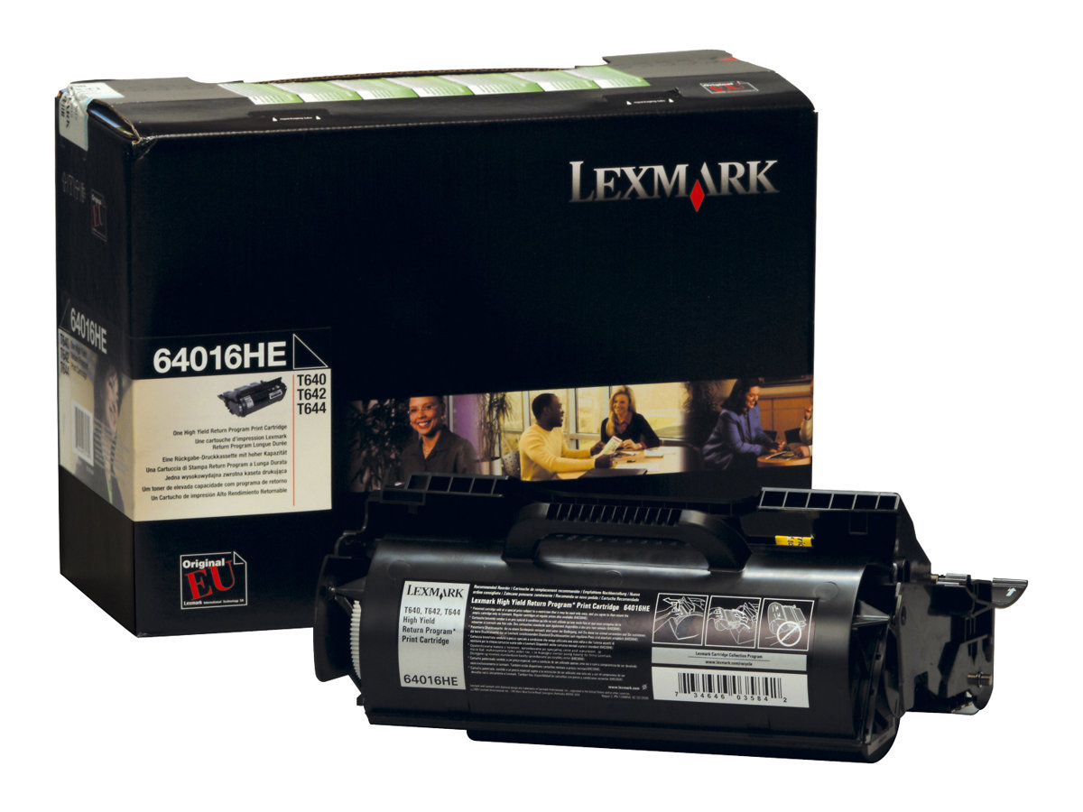 Lexmark - High performance - black - original - toner cartridge - LRP