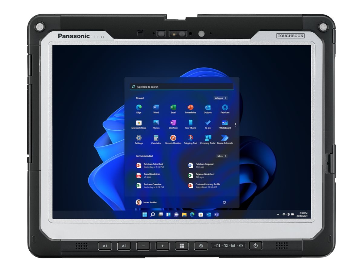 Panasonic Toughbook 33 - 12" - Intel Core i5 - 1345U - 16 GB RAM - 512 GB SSD - 4G LTE-A