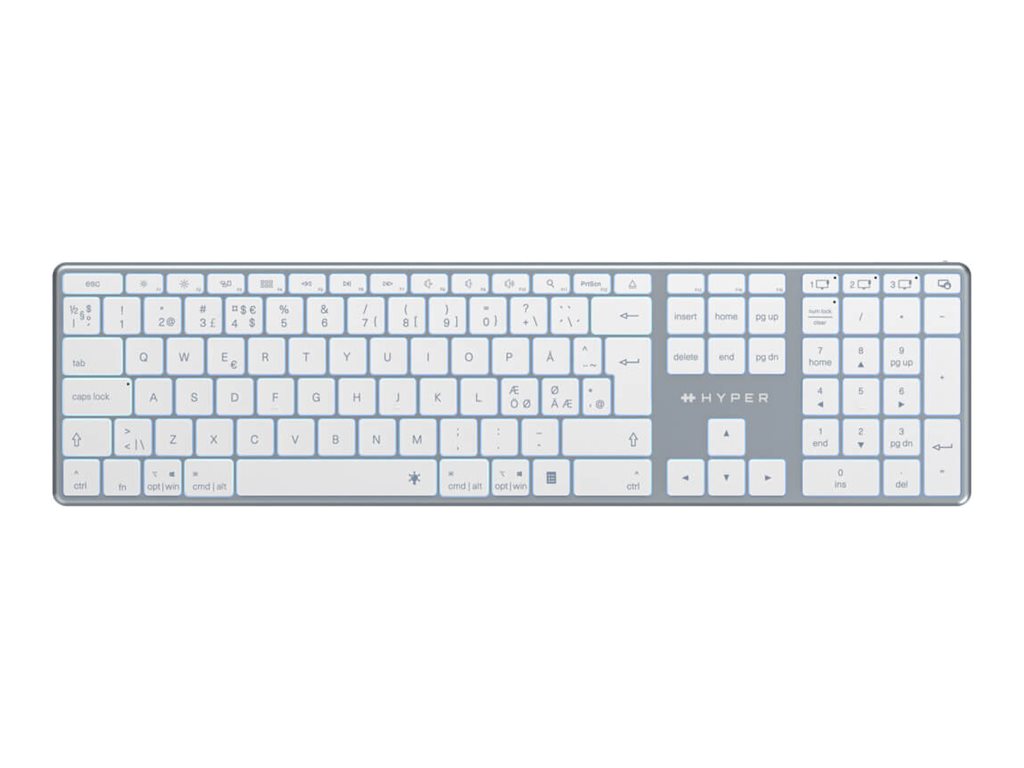 Hyper HyperSpace Bluetooth Wireless Keyboard (Nordic layout)