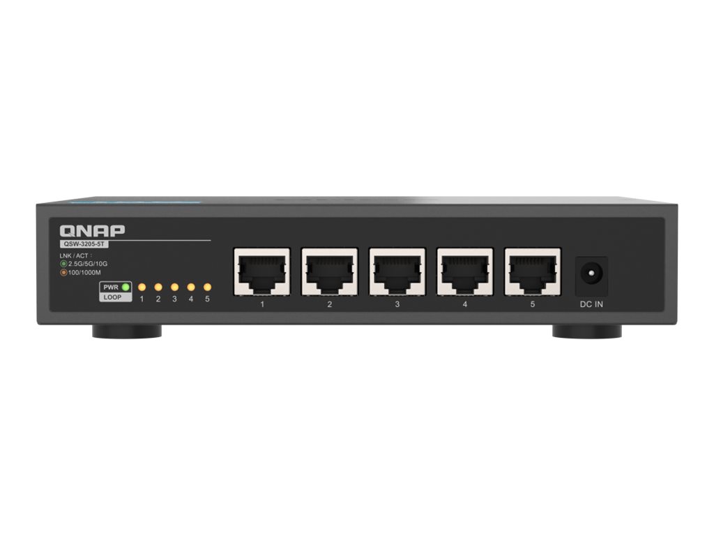 QNAP QSW-3205-5T - switch - 5 ports - not managed