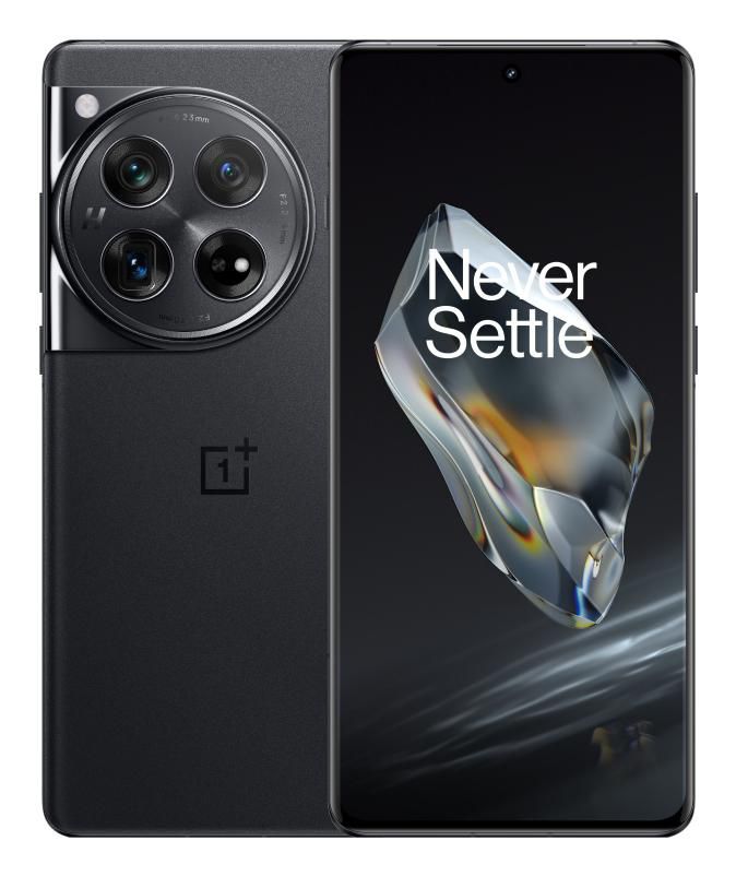 OnePlus 6.82", 3168 x 1440, Qualcomm Snapdragon 8 Gen 3, 12GB RAM, 256GB ROM, 50MP+64MP+48MP/32MP, 5G, Wi-Fi 7, Bluetooth 5.4, NFC, 5400 mAh, Silky Black