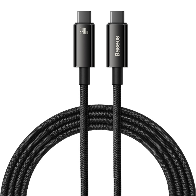 Baseus Tungsten Gold USB-C kabel 240W 2m
