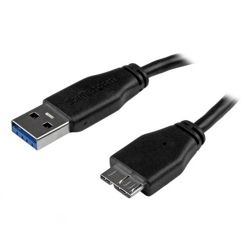 15CM SLIM USB 3.0 MICRO B CABLE SHORT USB 3.0 A TO MICRO B CABLE