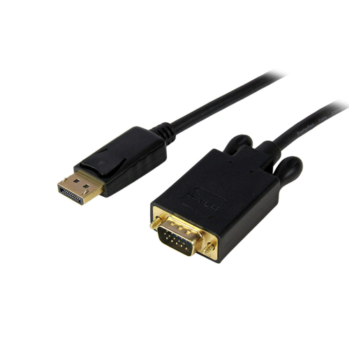 15FT DISPLAYPORT TO VGA ADAPTER DISPLAYPORT A VGA ACTIVO NEGRO