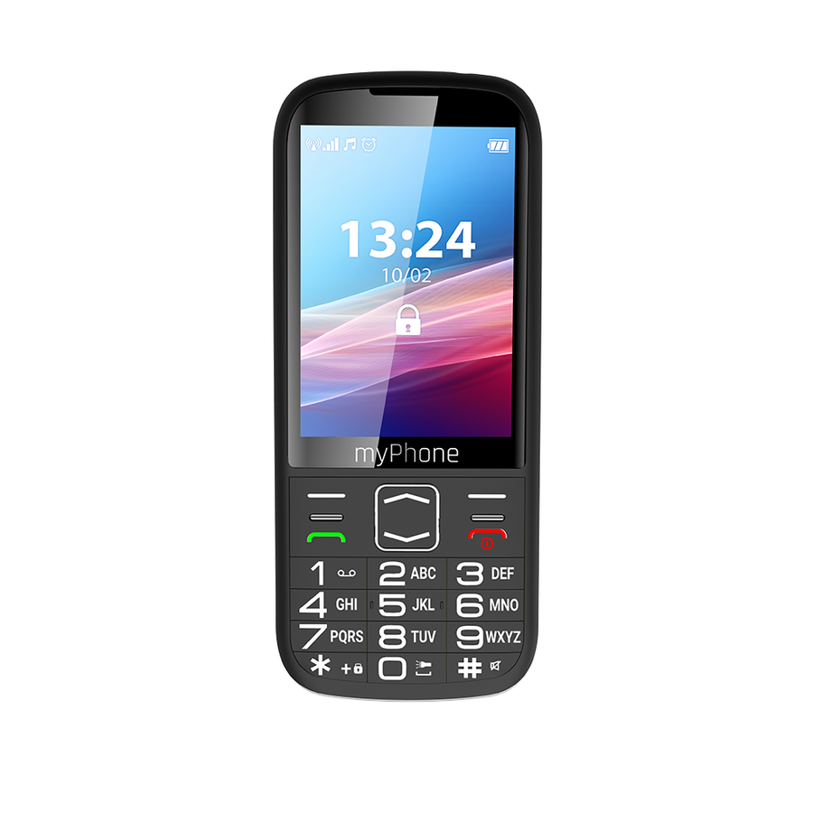 myPhone HALO 4 LTE Black 3.5 TFT 128 MB 64 MB Dual SIM 3G Bluetooth Main camera resolution 2 MP 2500 mAh