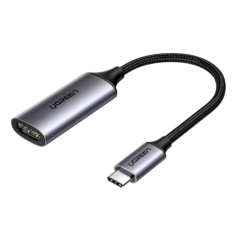 Ugreen 70444 video cable adapter HDMI Type A (Standard) USB Type-C Aluminium Black