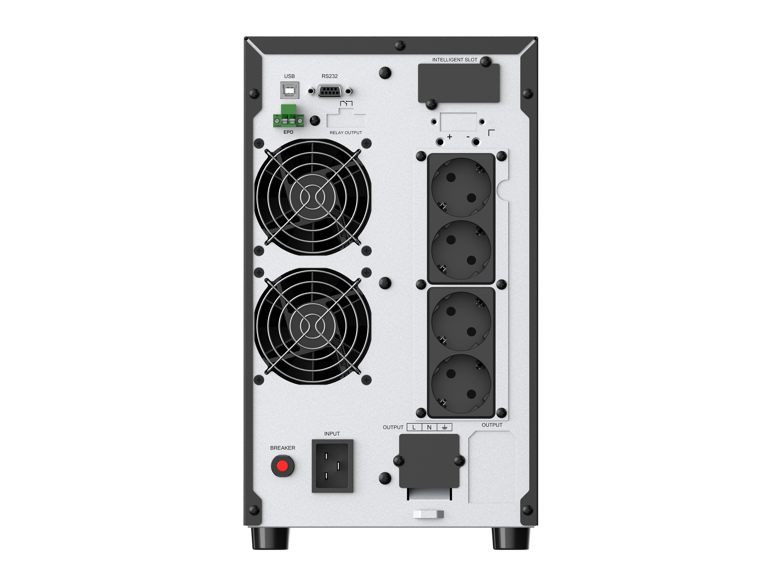 3000VA 2700W Online Tower UPS - Schuko