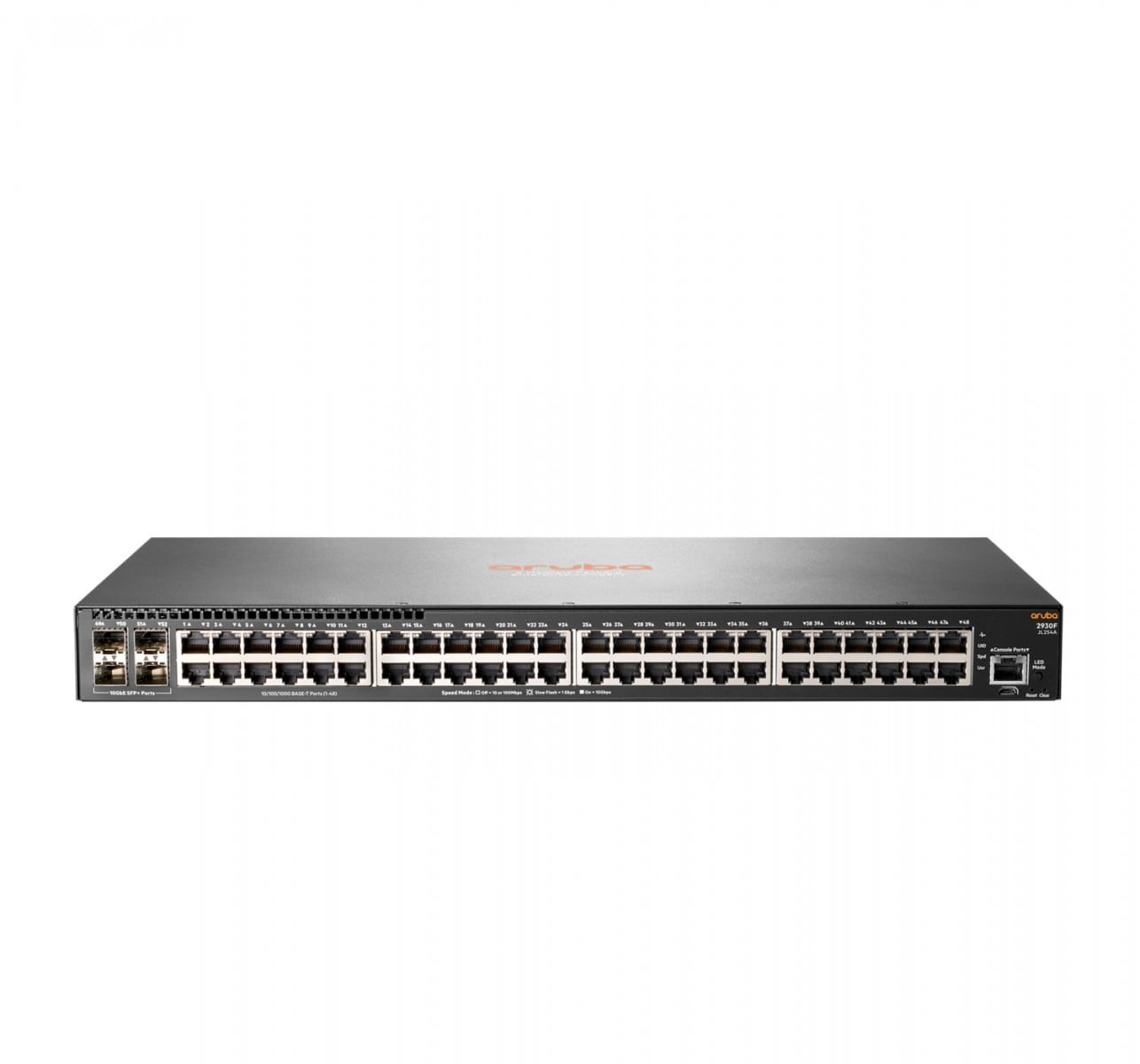 HPE Aruba 2930F 48G 4SFP Switch 48-Port Gigabit Network