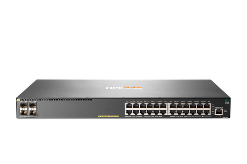 HPE Aruba Networking 2930F 24G PoE+ 4SFP+ Switch Managed L3 Gigabit