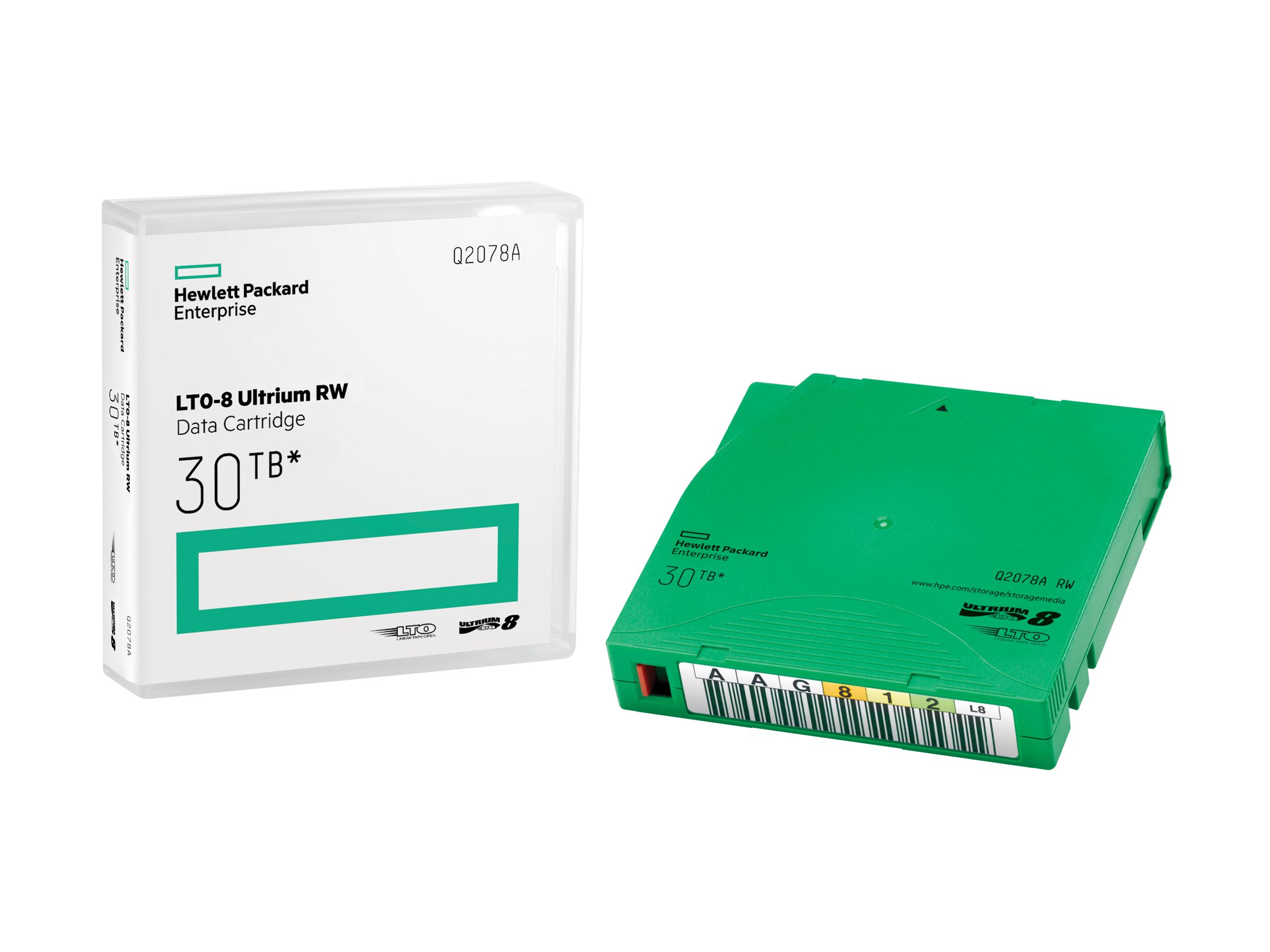 HPE RW Data Cartridge 1x LTO Ultrium 12TB Enterprise NAS