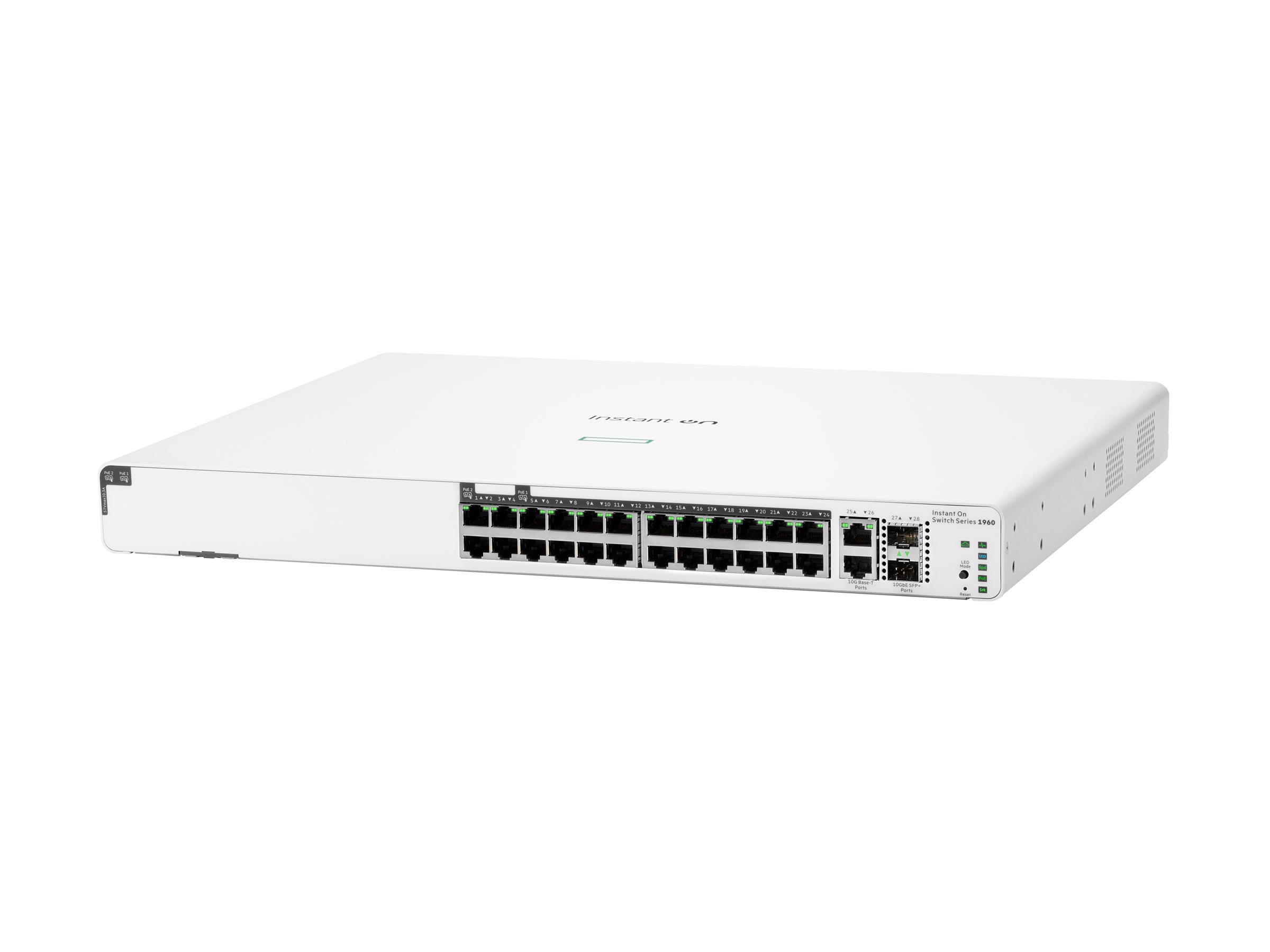 HPE Aruba Instant On 1960 24G 20p Class4 4p Class6 2XGT 2SFP 370W