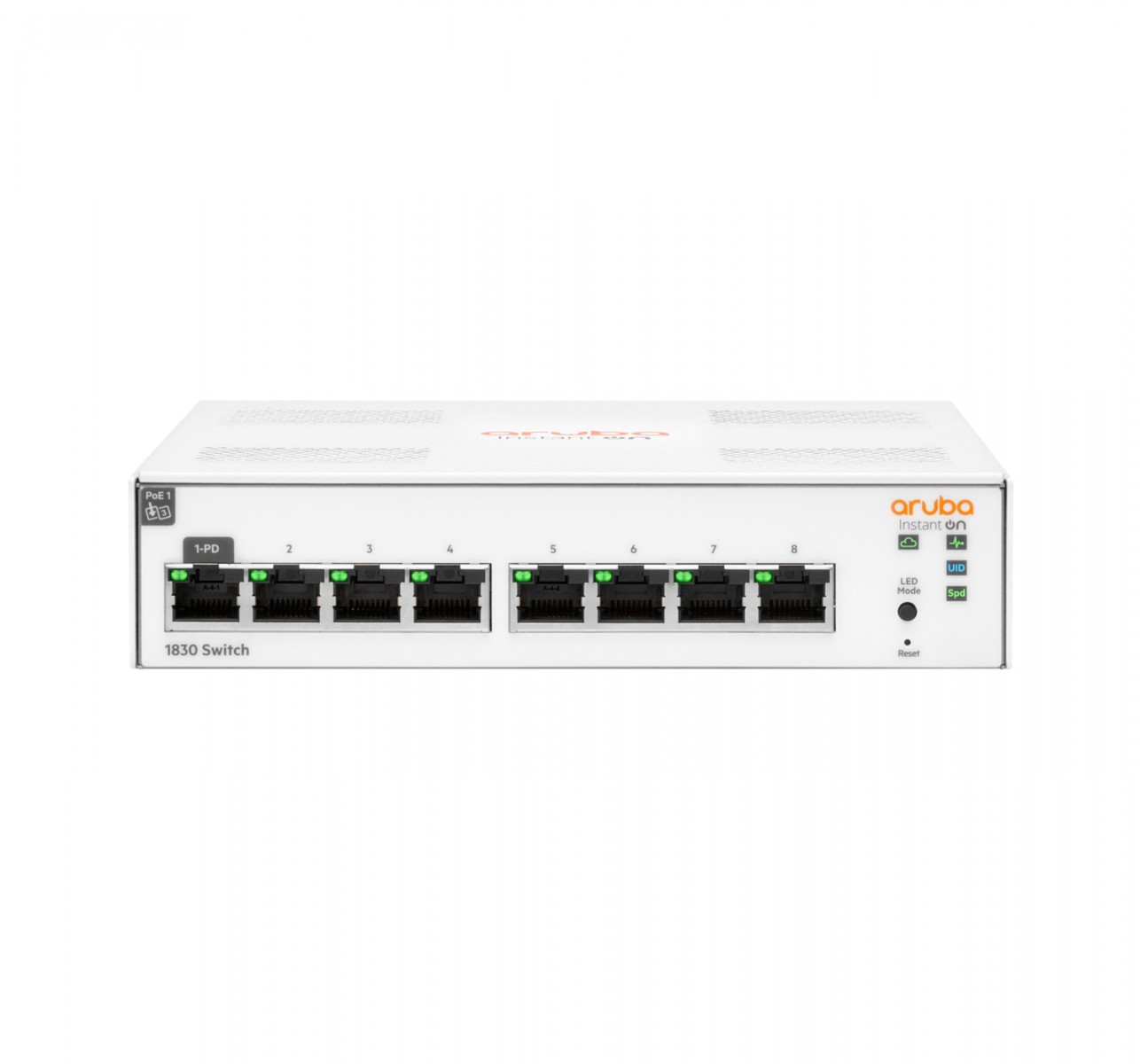 HPE Aruba Instant On 1830 8G Switch 8-Port Gigabit Network