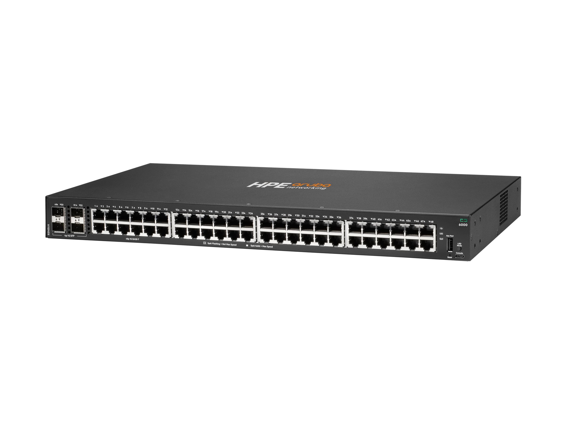 HPE Aruba 6000 48G 4SFP Switch 48 Ports Gigabit Network