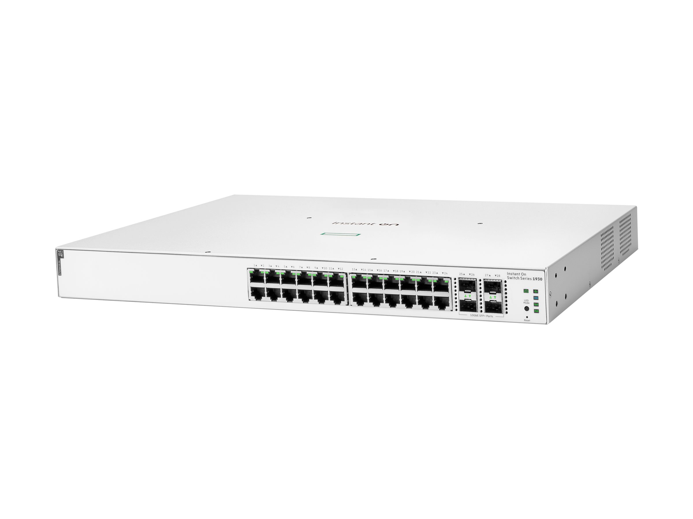 HPE Aruba Instant On 1930 24G Class4 4SFP/SFP+ 370W Switch 28-port
