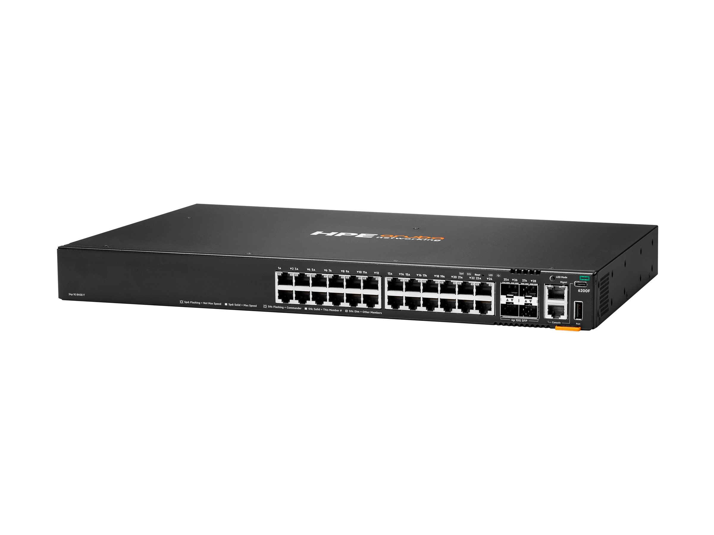 HPE Aruba Networking CX 6200F 24G 4SFP+ Switch 24-port Gigabit