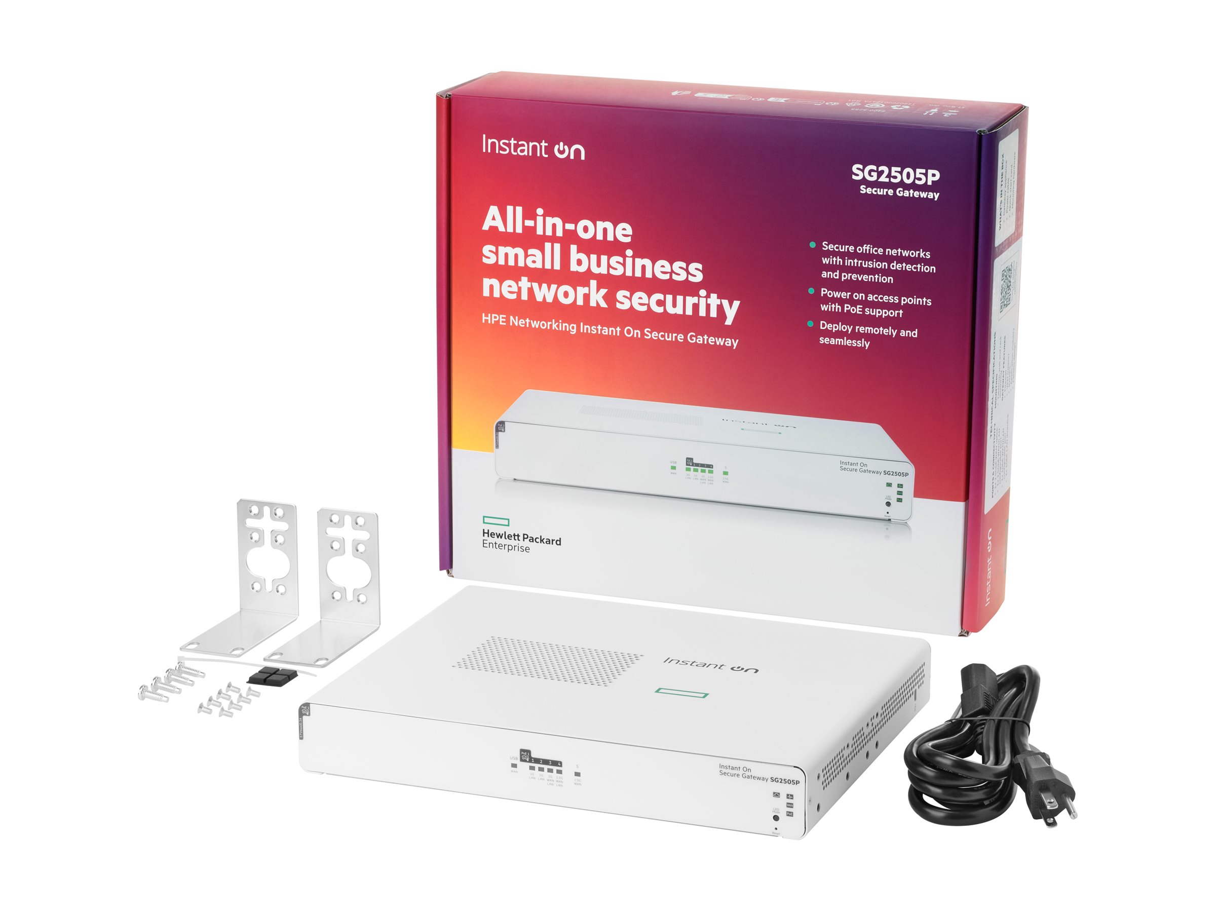 HPE Networking Instant On SG2505P Gateway 5 ports Network License