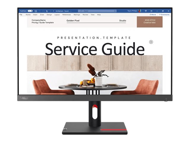 Lenovo ThinkVision S24i-30 24" IPS 1920 x 1080 (Full HD) VGA (HD-15)