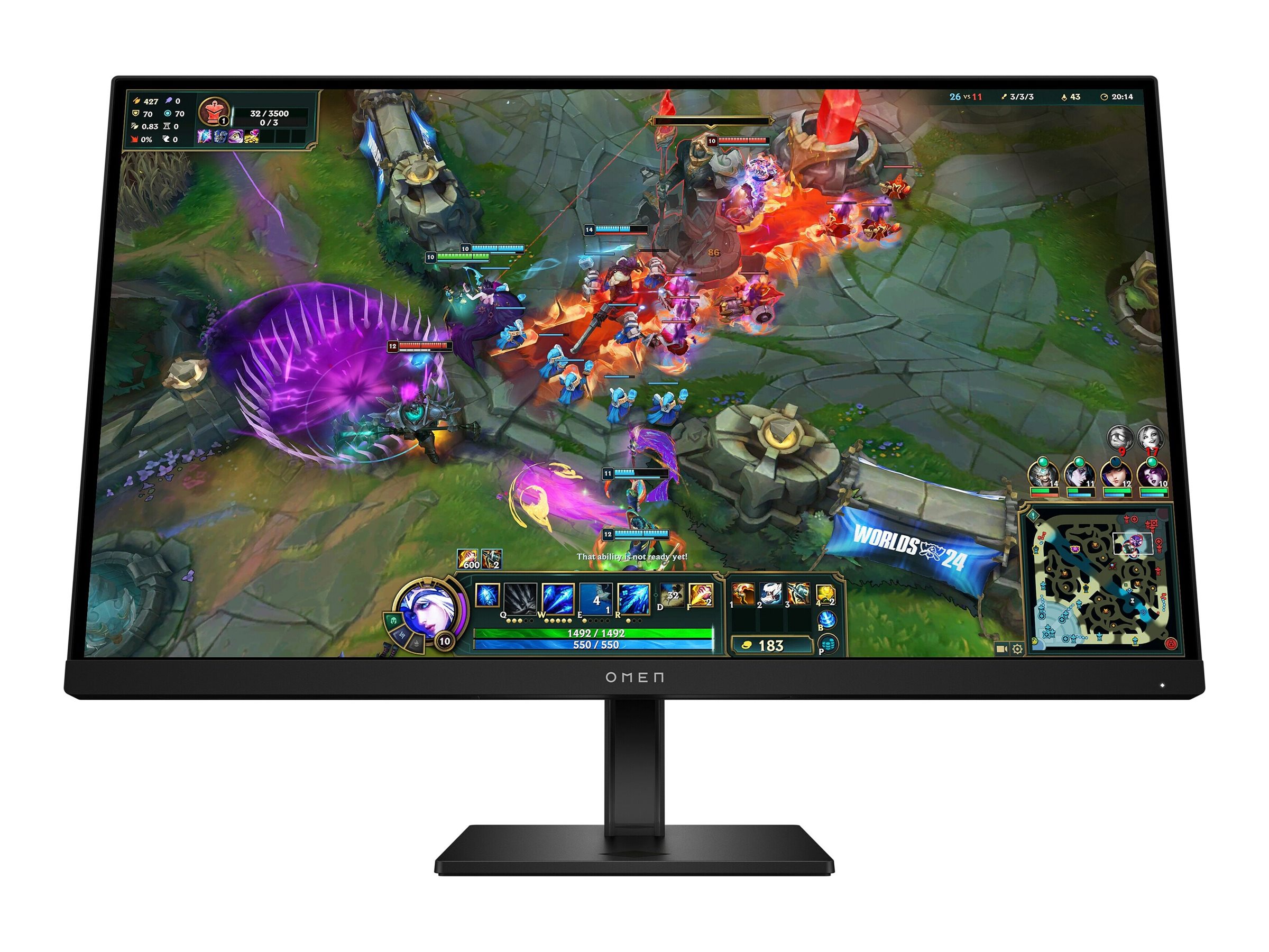 OMEN by HP 27qs G2 27" IPS 2560 x 1440 (2K) HDMI DisplayPort USB 280Hz
