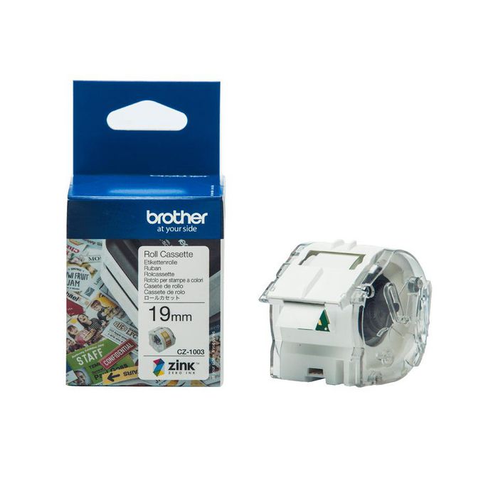 Brother Tape is 5m long, 19mm wide.