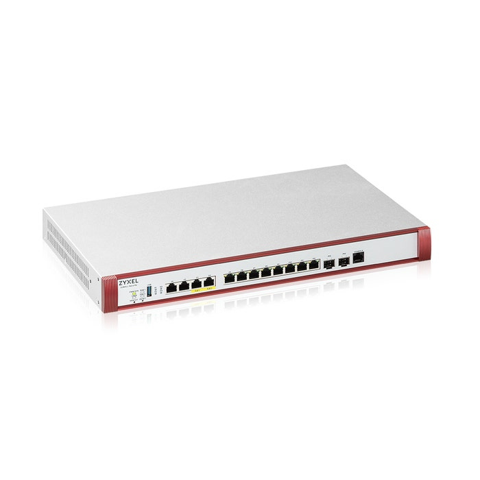 USG FLEX 100 H - 8 Gigabit user-definable ports - 1 USB with 1 YR Gold Security Pack
