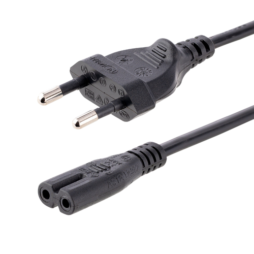 1M C7 LAPTOP POWER CORD - EU PLUG TO IEC320 C7 POWER CORD