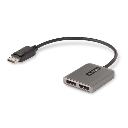2-PORT DISPLAYPORT MST HUB - DUAL-MONITOR ADAPTER WINDOWS