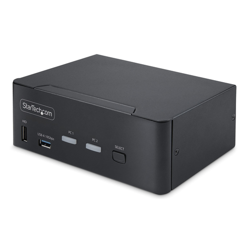 2-PORT DP 1.4 KVM SWITCH - DUAL-MONITOR DISPLAYPORT KVM