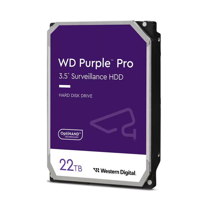 Western Digital 22 TB, 3.5", SATA 6 Gb/s, 7200 RPM, CMR