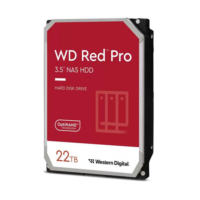 Western Digital 22 TB, 3.5", SATA 6 Gb/s, 7200 RPM, CMR