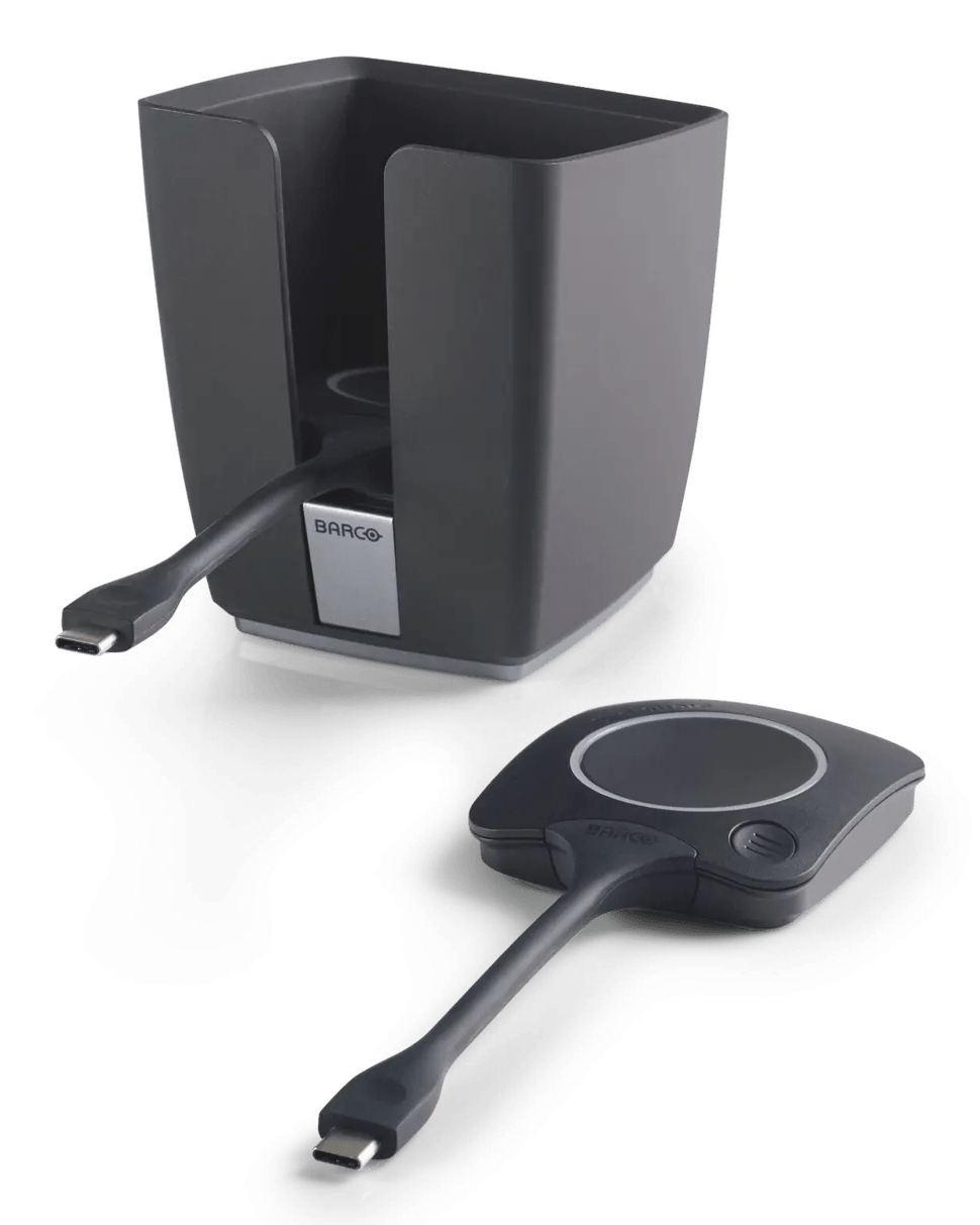 Barco Tray 2 x USB-C buttons Black