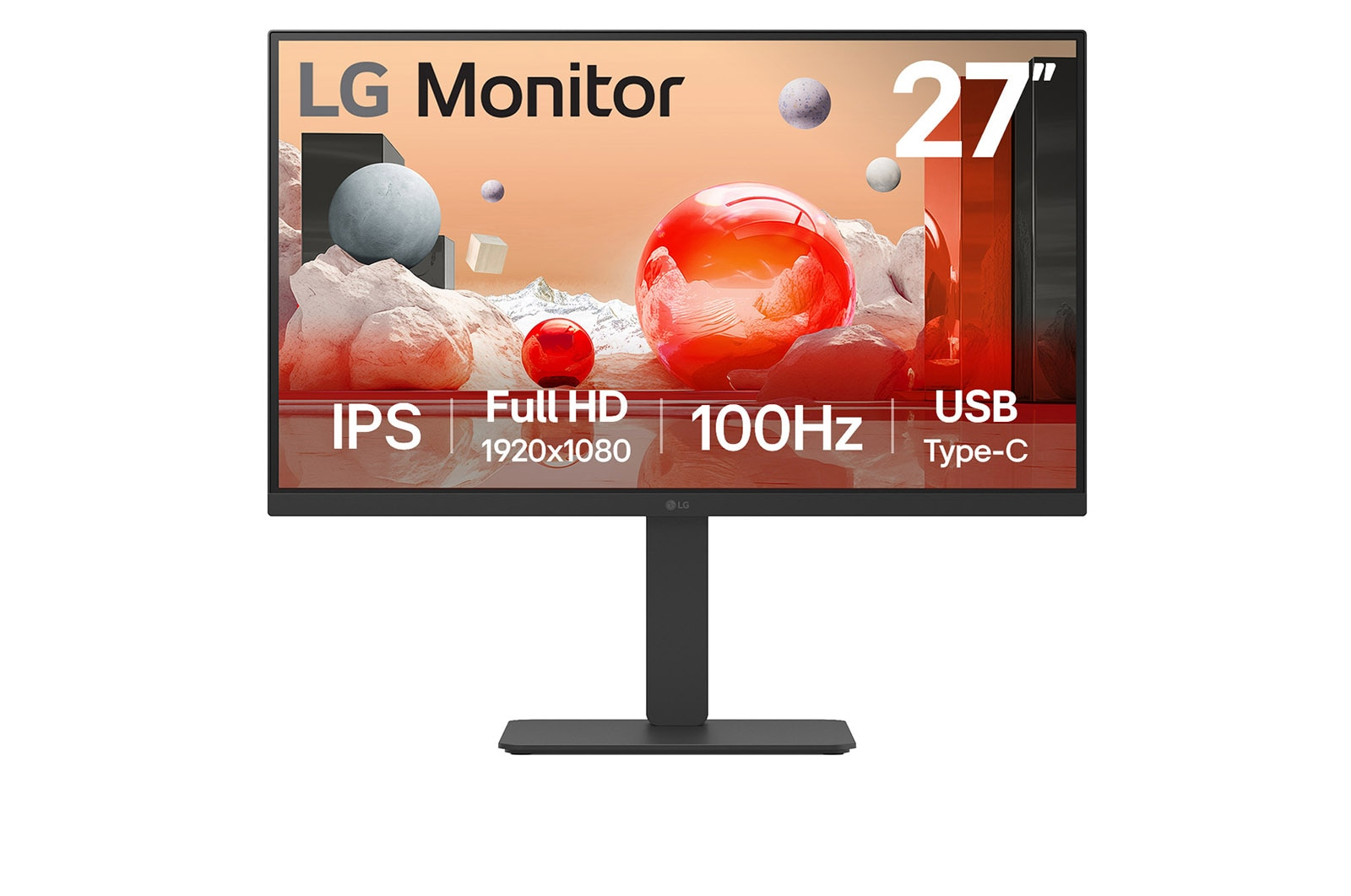 BA750 - 27 inch - Full HD IPS Monitor - 1920x1080 - Pivot - HAS - 5ms