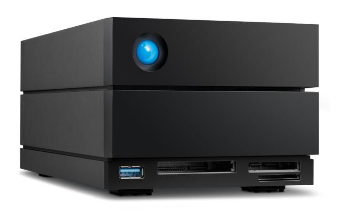 LACIE 16TB, Thunderbolt™ 3, USB-A (USB 3.2) , DisplayPort 1.4, 217x118x93.3 mm, 3.933 kg, black