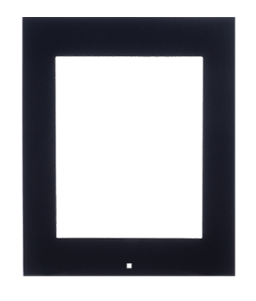 2N Accessories • Installation • IP Verso • Flush mount frame • 1 module • Black