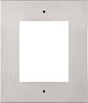 2N Accessories • Installation • IP Verso • Flush mount frame • 1 module • Nickel