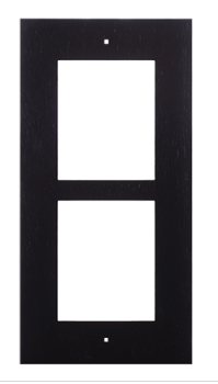 2N Accessories • Installation • IP Verso • Flush mount frame • 2 modules • Black