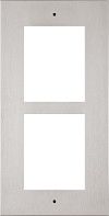 2N Accessories • Installation • IP Verso • Flush mount frame • 2 modules • Nickel