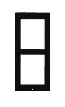 2N Accessories • Installation • IP Verso • Surface frame • 2 modules • Black