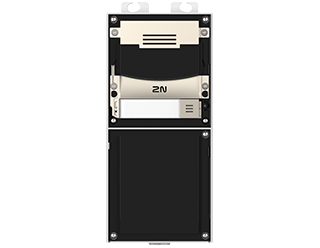 2N door intercoms • IP Verso 2.0 • Base unit • Nickel