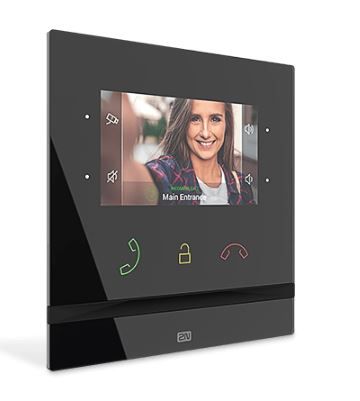 2N indoor intercom stations • Indoor Compact • Black
