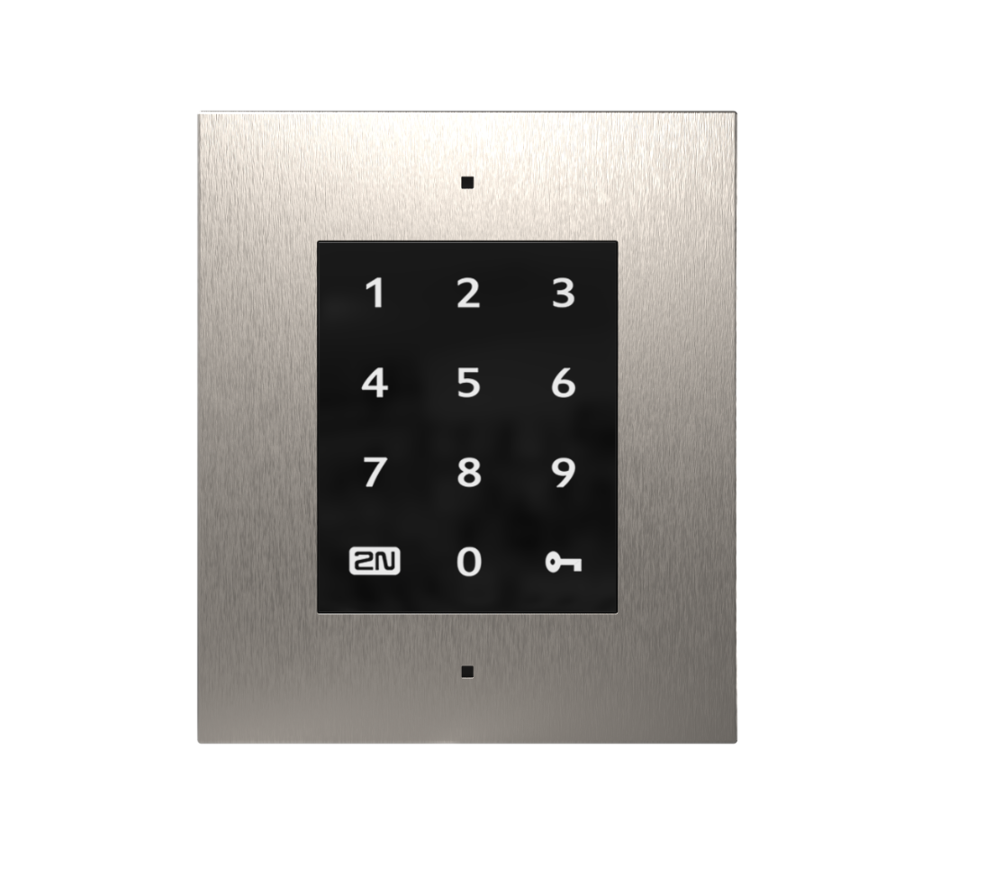 2N access control • Access Unit 2.0 • Touch keyboard & Bluetooth & RFID reader • 125kHz • Seos 13.56MHz • NFC • PICard