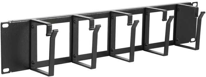 2U 19" CABLE ORGANIZER PANEL