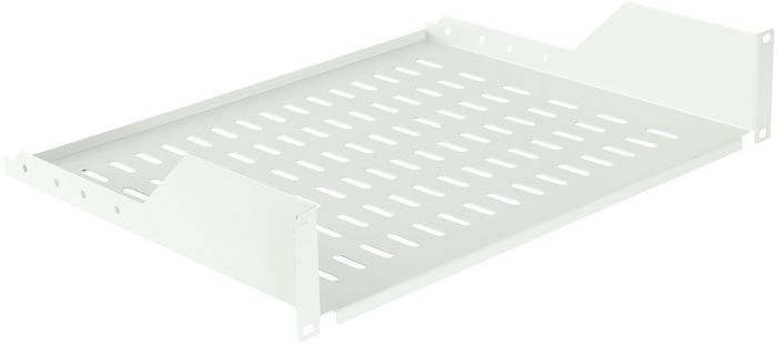 Lanview by Logon 2U 19" D=350mm RACK MOUNT SHELF WHITE