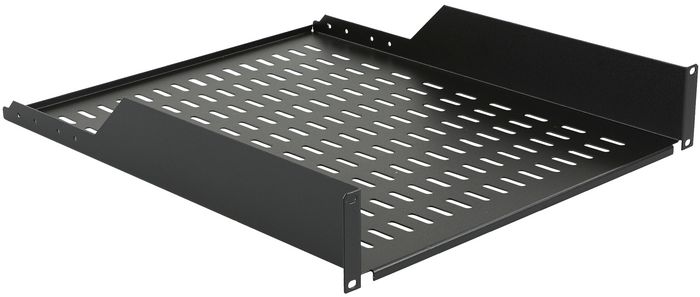 Lanview by Logon 2U 19" D=550mm RACK MOUNT SHELF BLACK