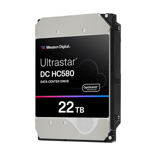 WD Ultrastar DC HC580 Harddisk WUH722422AL5204 22TB 3.5 Serial Attached SCSI 3 7200rpm