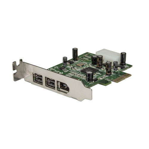 3 PORT 2B 1A LOW PROFILE 1394 PCI-E FIREWIRE CARD