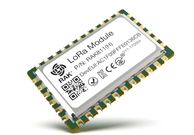 RAK Wireless · LoRaWAN · WisDuo Module · Ambiq Apollo3 SX1262 LoRa Bluetooth Module for LoRaWAN · With IPEX · RAK11720 · EU868