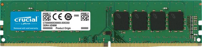 Crucial 32 GB, DDR4, 3200 MHz, 288-pin DIMM